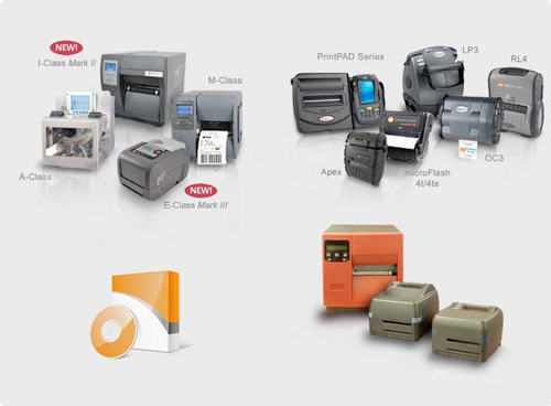 Impresoras de etiquetas de código de barras Industriales